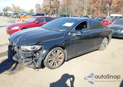 2017 Lincoln Mkz Select из США, поврежденный, VIN 3LN6L5D95HR621796